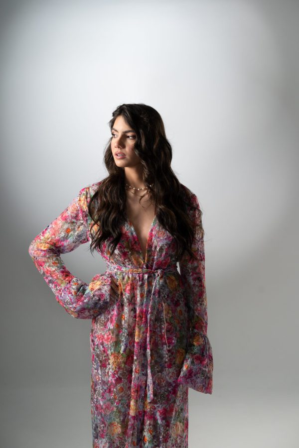 BEGONIA Floral Kimono