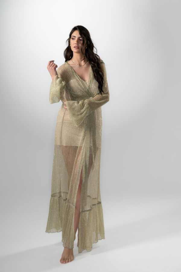 BEGONIA Gold Kimono