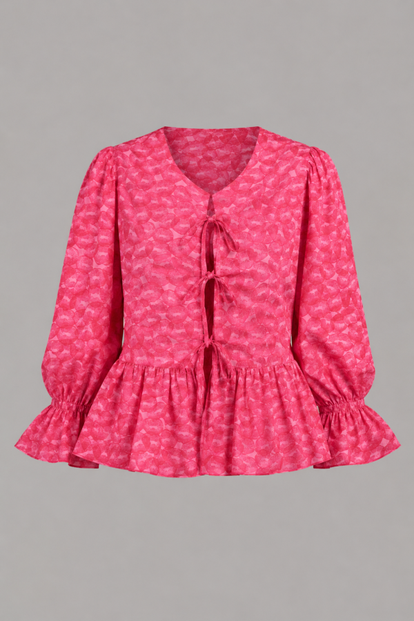 Emily Pink Kiss Blouse