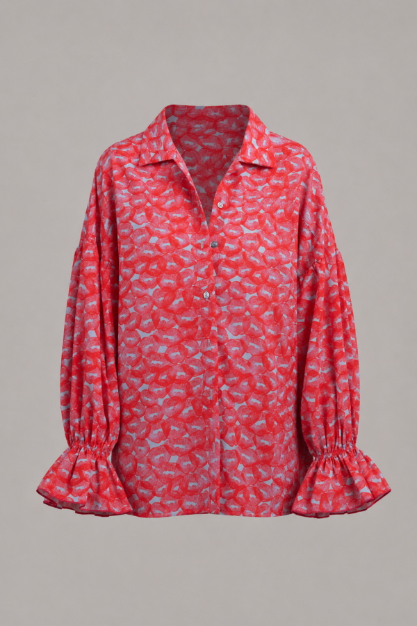 Rubi Blue Kiss Shirt